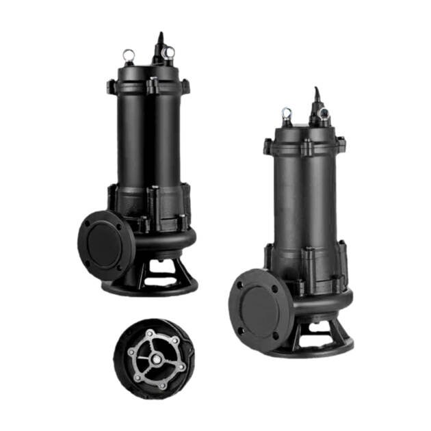 SUBMERSIBLE SEWAGE/SLURRY CUTTER PUMPS  AFP - WQK