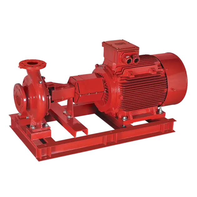 End suction long coupled Motor driven Fire pumps