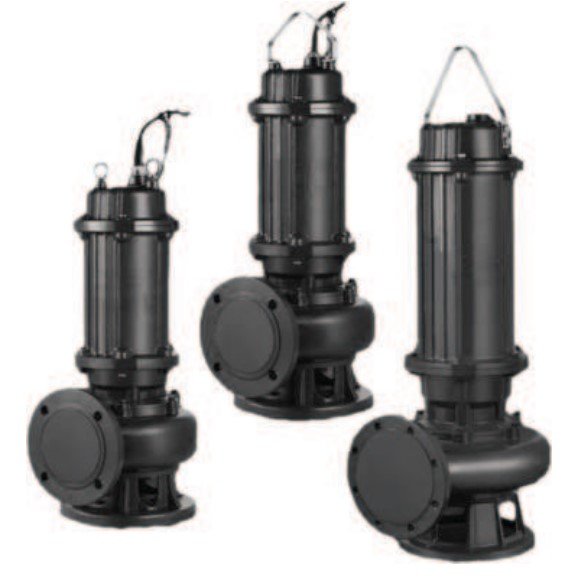 SUBMERSIBLE SEWAGE HIGH FLOW CUTTER PUMPS AFP - AEG